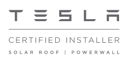 Tesla certified installer. solar roof, powerwall.
